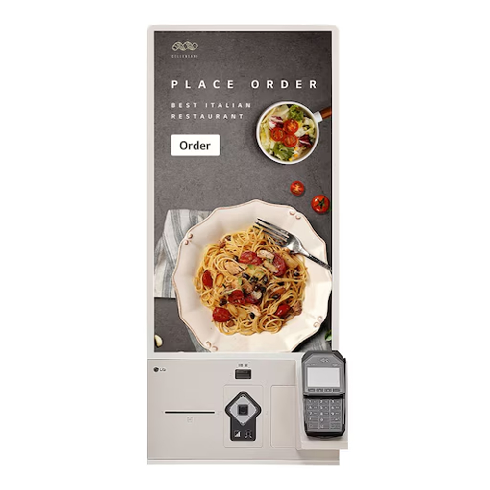 LG デジタルサイネージ キオスク端末 タッチ操作