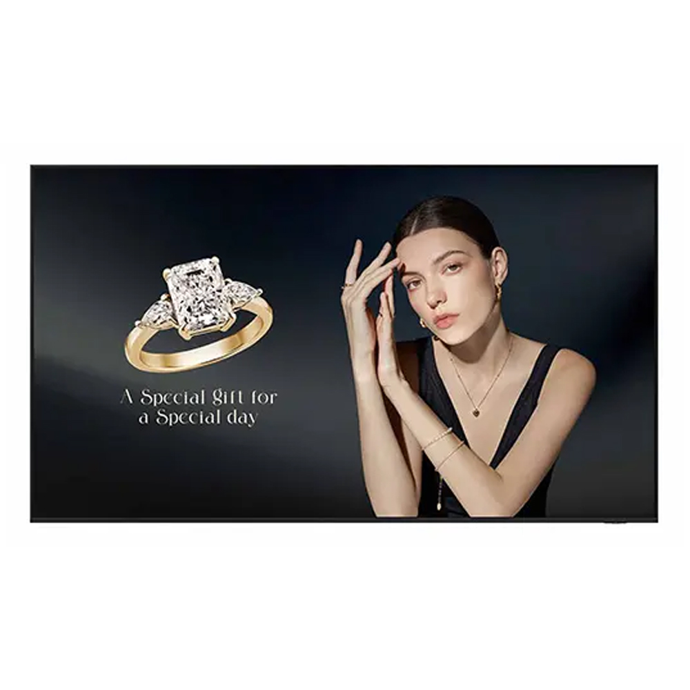 SAMSUNG デジタルサイネージ 100カンデラ 屋内高輝度 超大型ディスプレイ IP5x防塵 115型【QHFX】