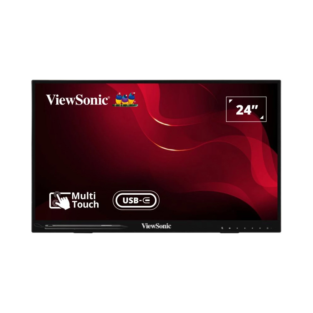 ViewSonic 23.8型 PCAP方式タッチモニター (タッチペン付き)  ペンディスプレイ 電子黒板【ID2456】